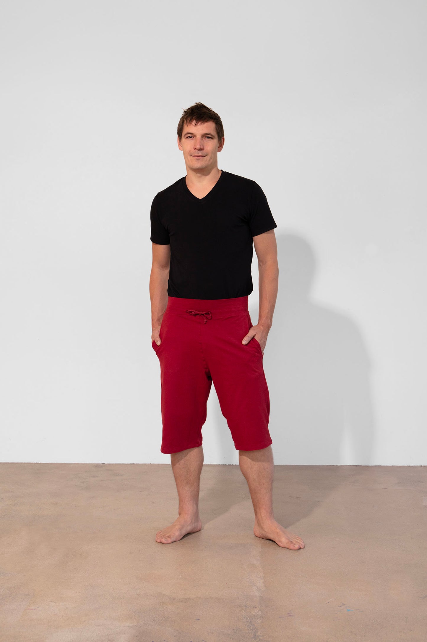 Short Mahan - rouge bordeaux - Breath of Fire