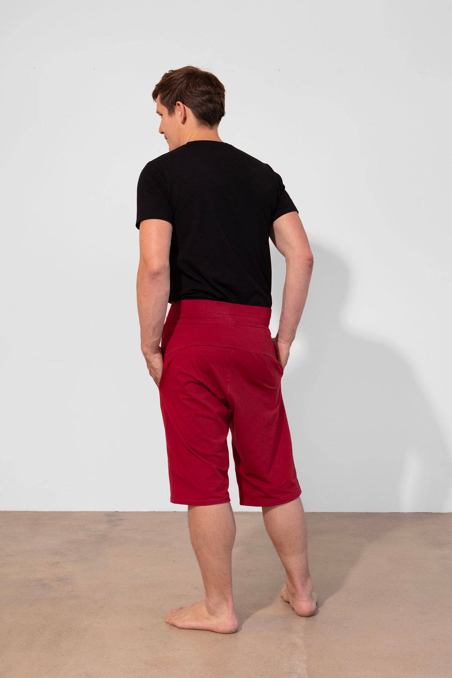 Short Mahan - rouge bordeaux - Breath of Fire