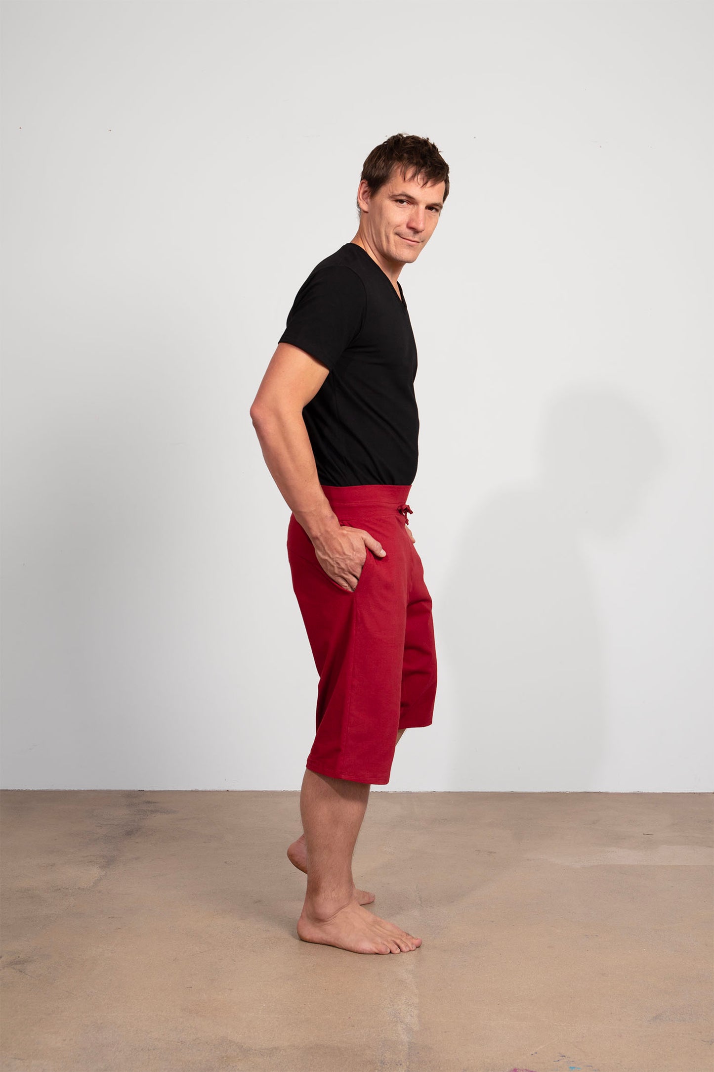 Short Mahan - rouge bordeaux - Breath of Fire