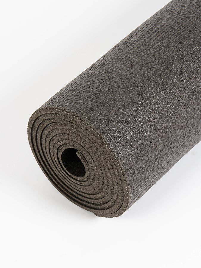 Tapis de yoga Oeko-Tex long 2m et large 80cm et 4,5 mm Bleu