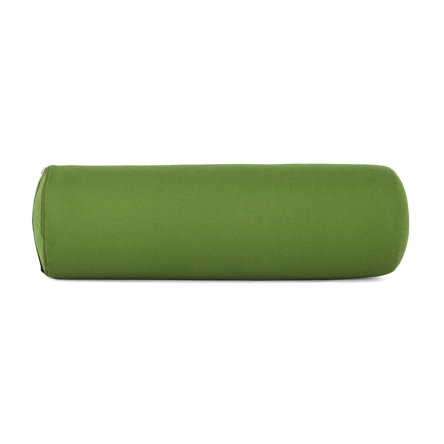 Olive green round spelled bolster
