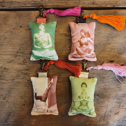 Tasche für Yogamatte handmade in Germany - senfgelb