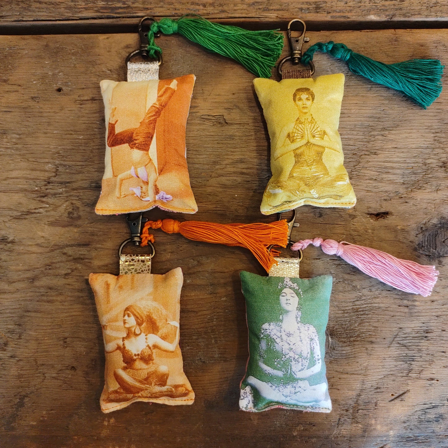 Tasche für Yogamatte handmade in Germany - senfgelb