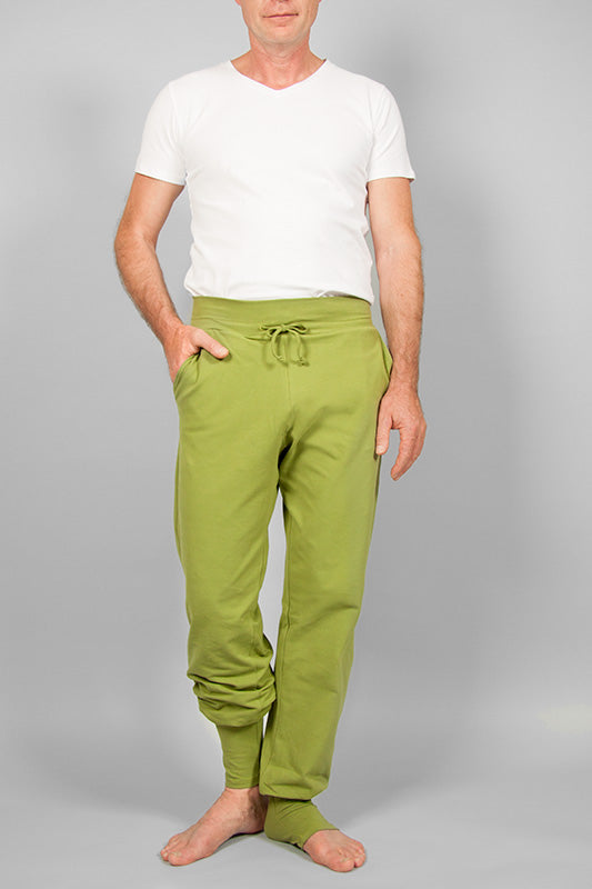 Pantalon Mahan vert mousse