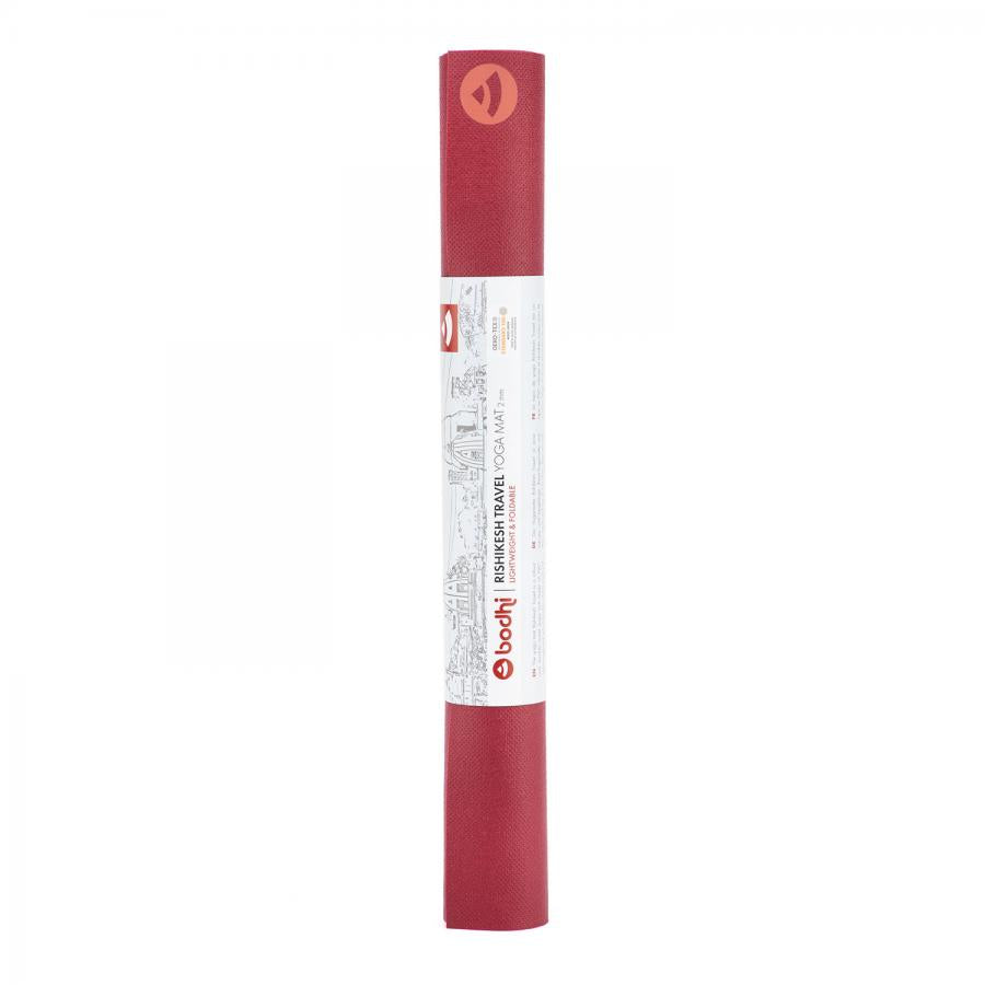 Rishikesh Reisematte 2mm - Reise - Burgunderrot