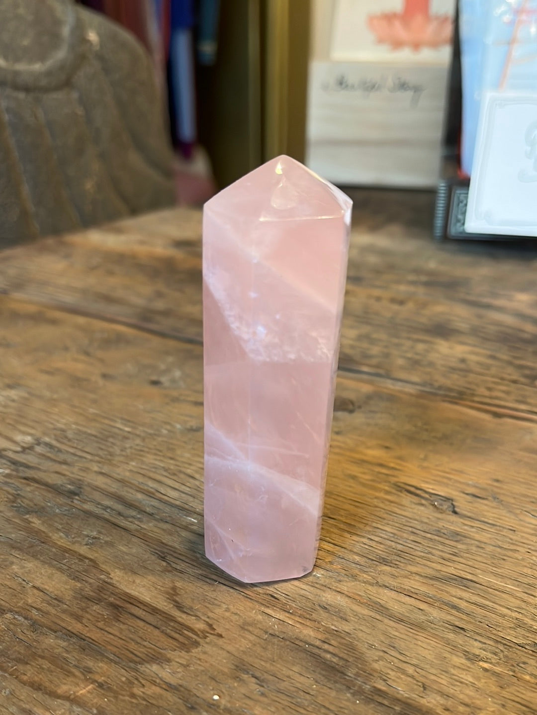 Tour de quartz rose (90mm)