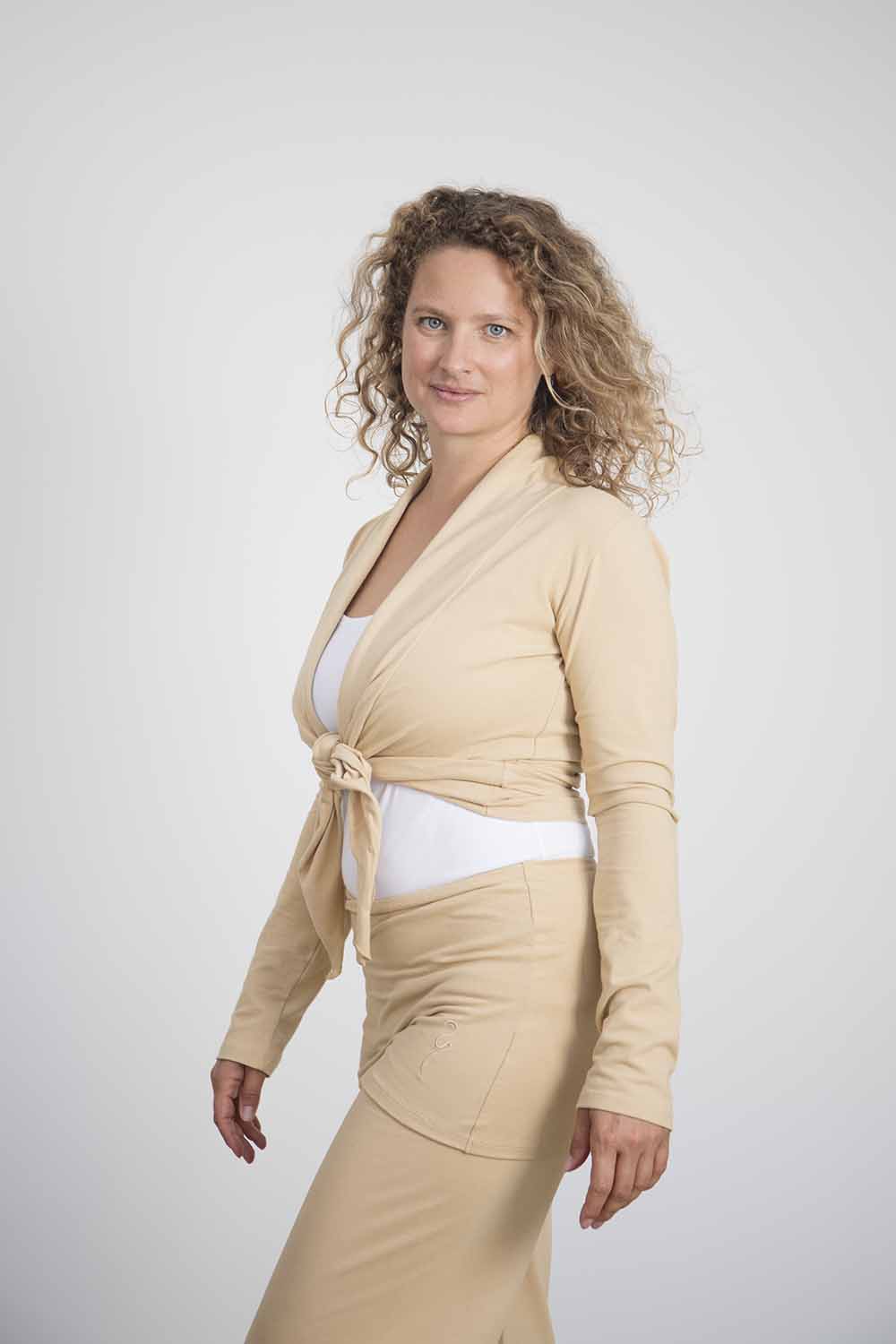 Amba beige jacket