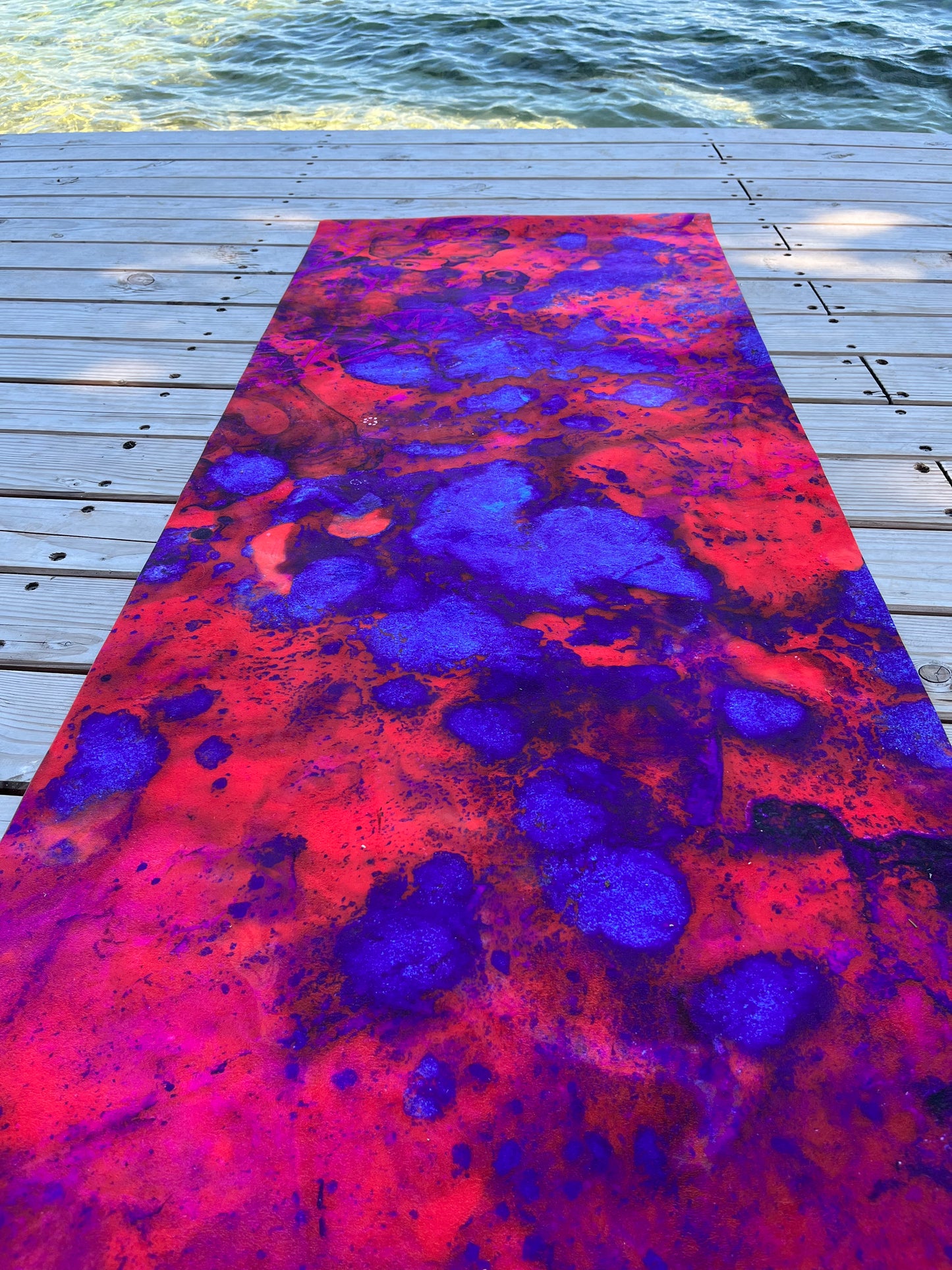 Maya Rochat Yoga Mat - Power of Love