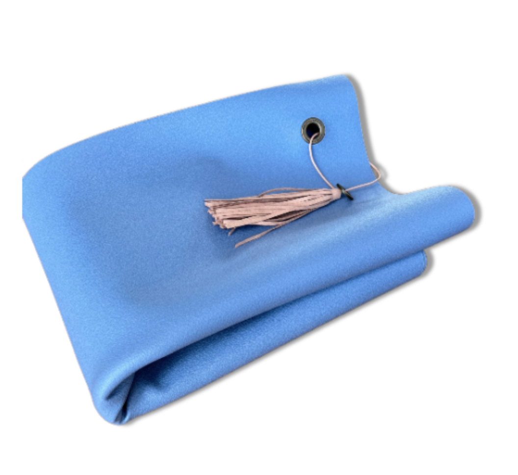 Skinny Travel Mat 1,5 mm - Tapis de voyage avec pochette - Bleu