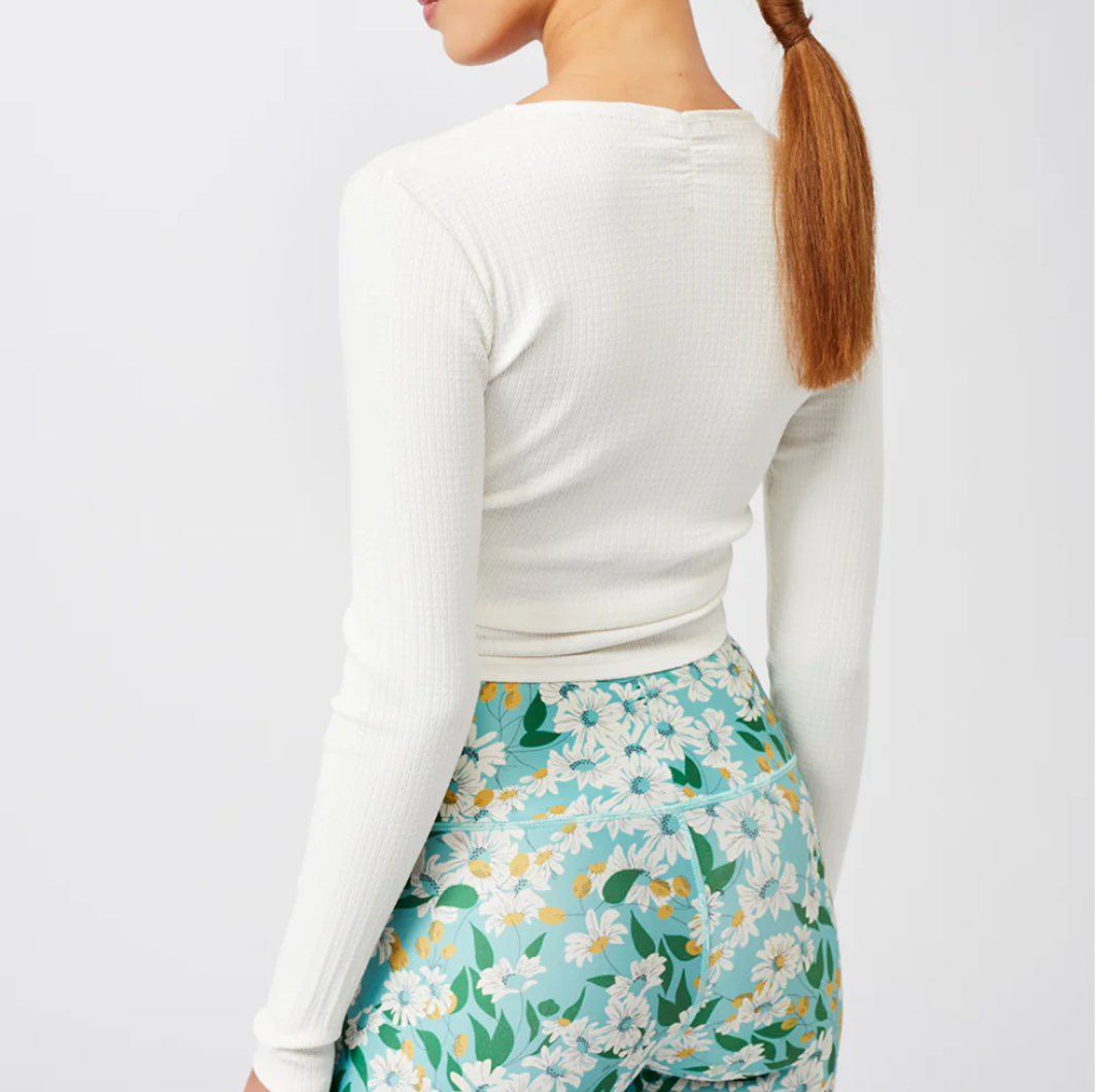 Wrap - pique cotton wrap - Claire - White blanc - Mandala