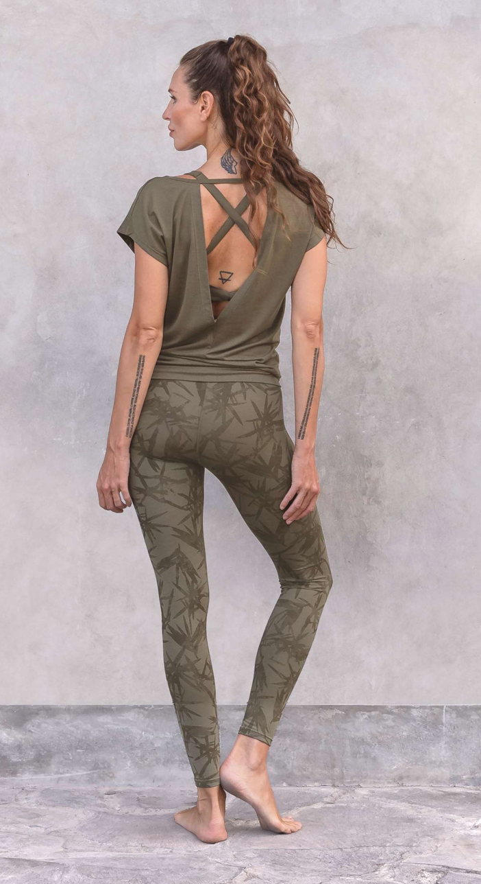 Leela Leggings mit hoher Taille – dunkelblau S