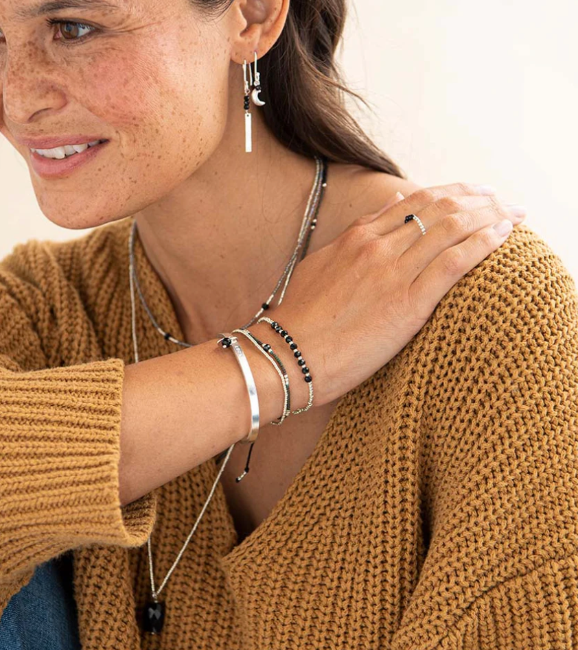 Goldenes Loyal-Armband mit Citrinstein