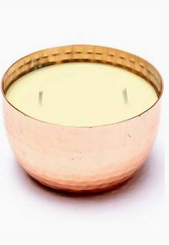 Bougie Parfum Naturel - Ayurvédique - Cuivre - Dosha