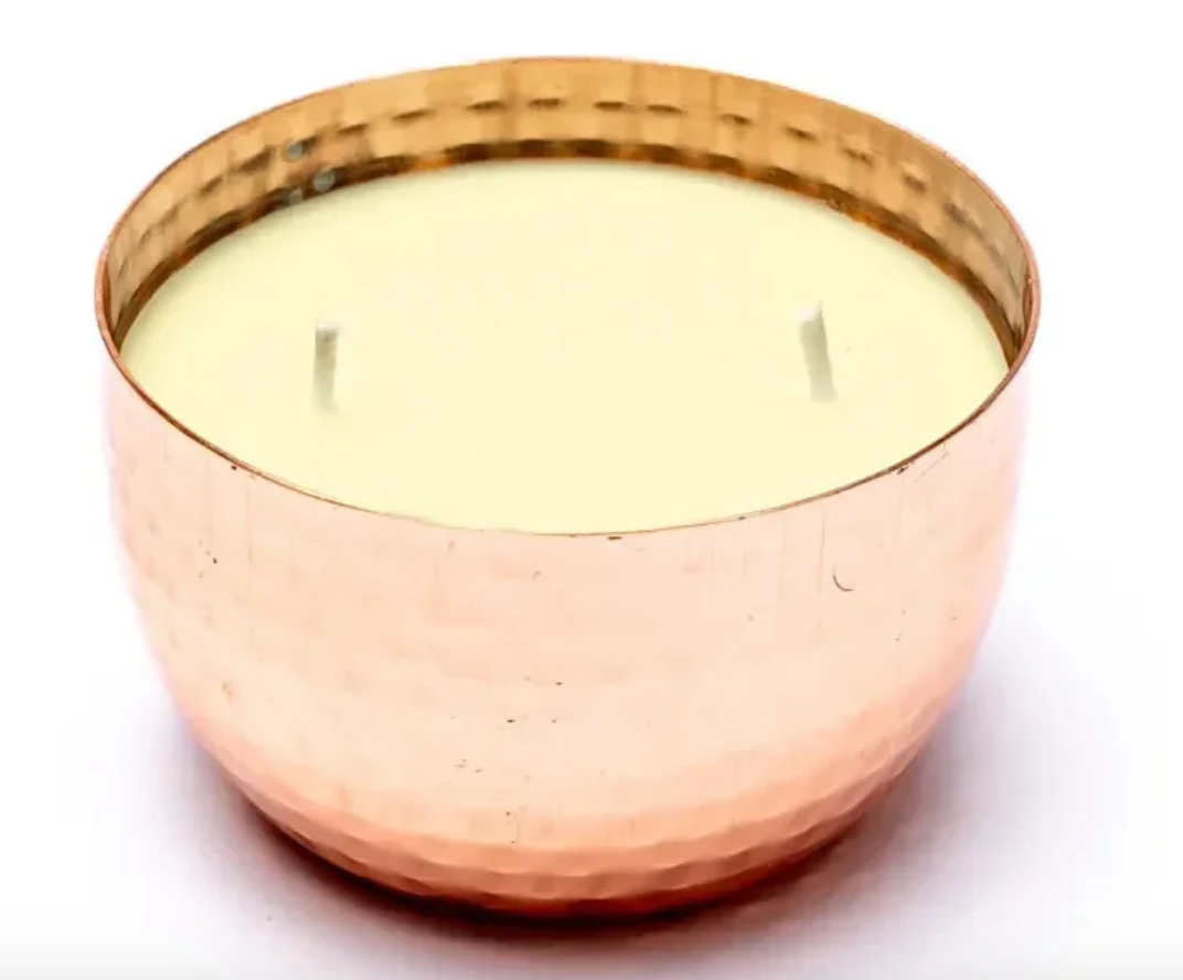 Bougie Parfum Naturel - Ayurvédique - Cuivre - Dosha