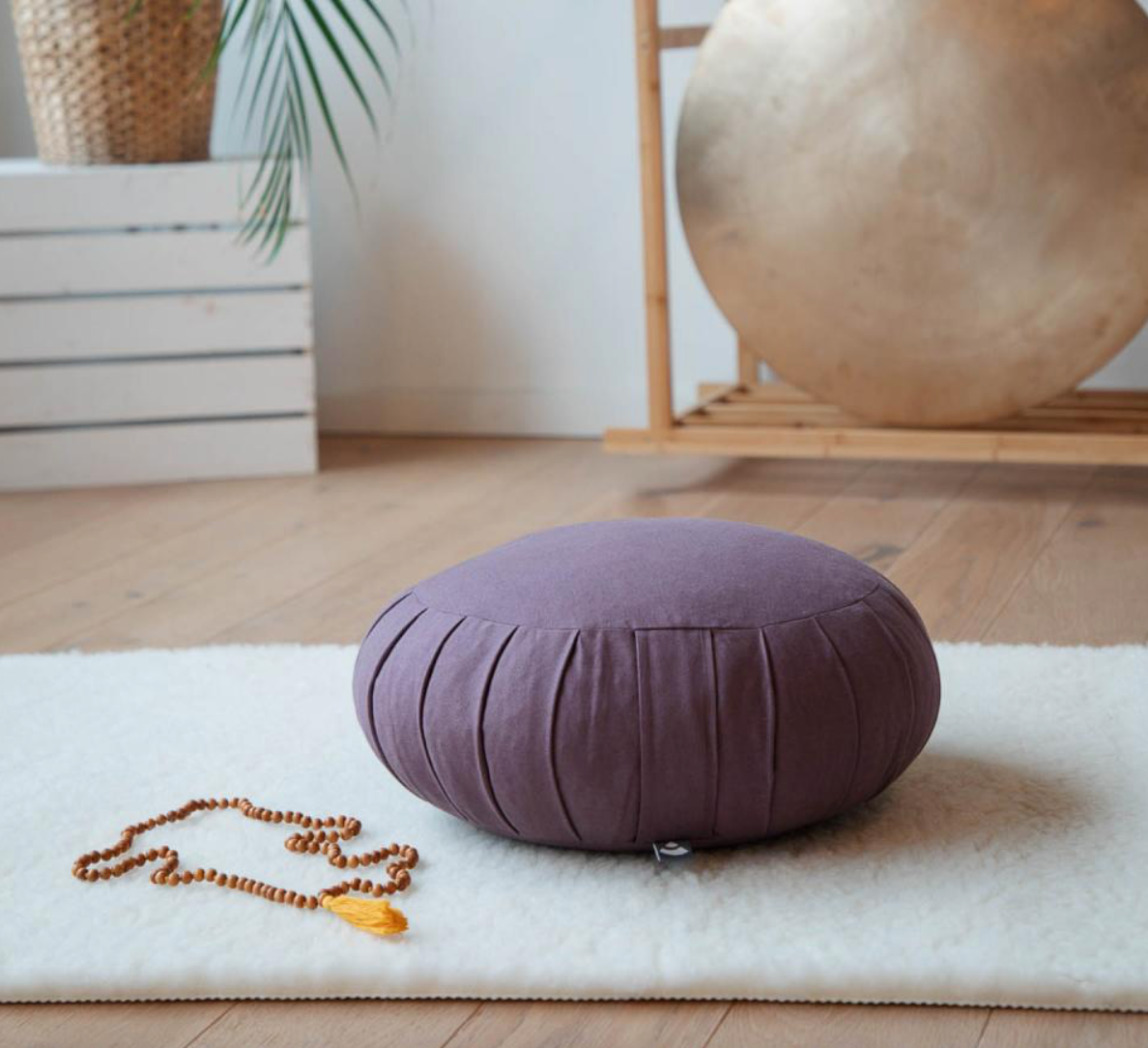 Meditation cushion ZAFU ECO olive green