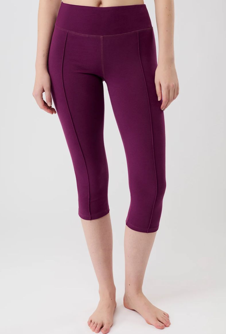 Capri Pants - Plum