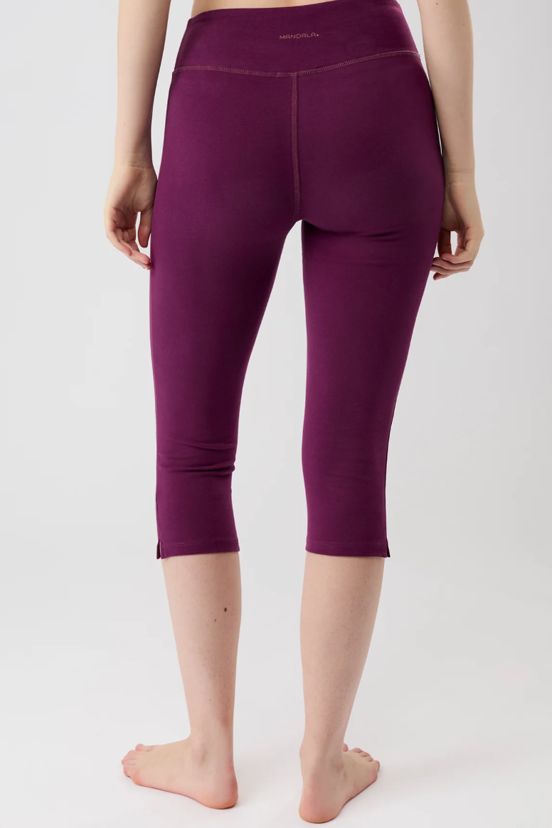 Capri Pants - Plum