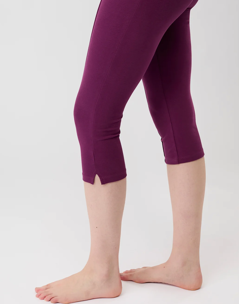 Capri Pants - Plum