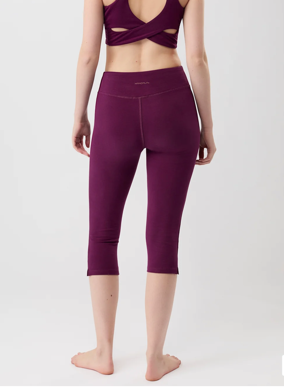 Capri Pants - Plum