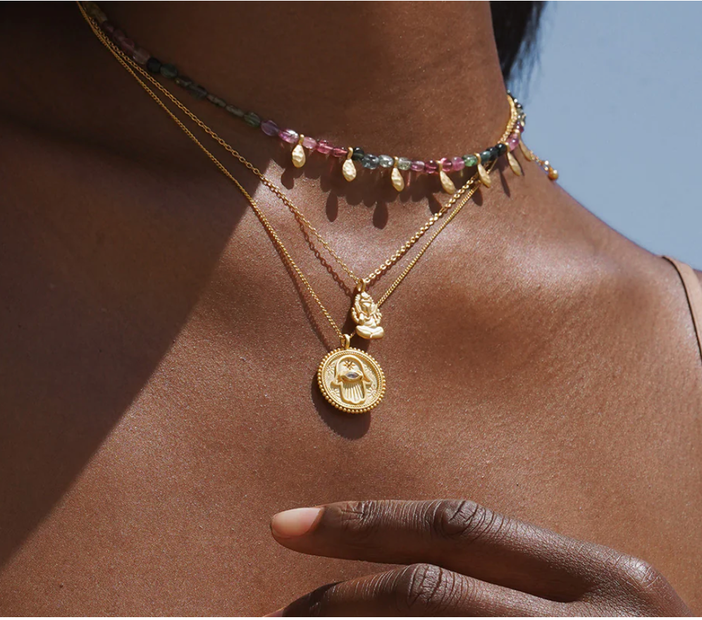 Chakra Necklace Aligned in Purpose