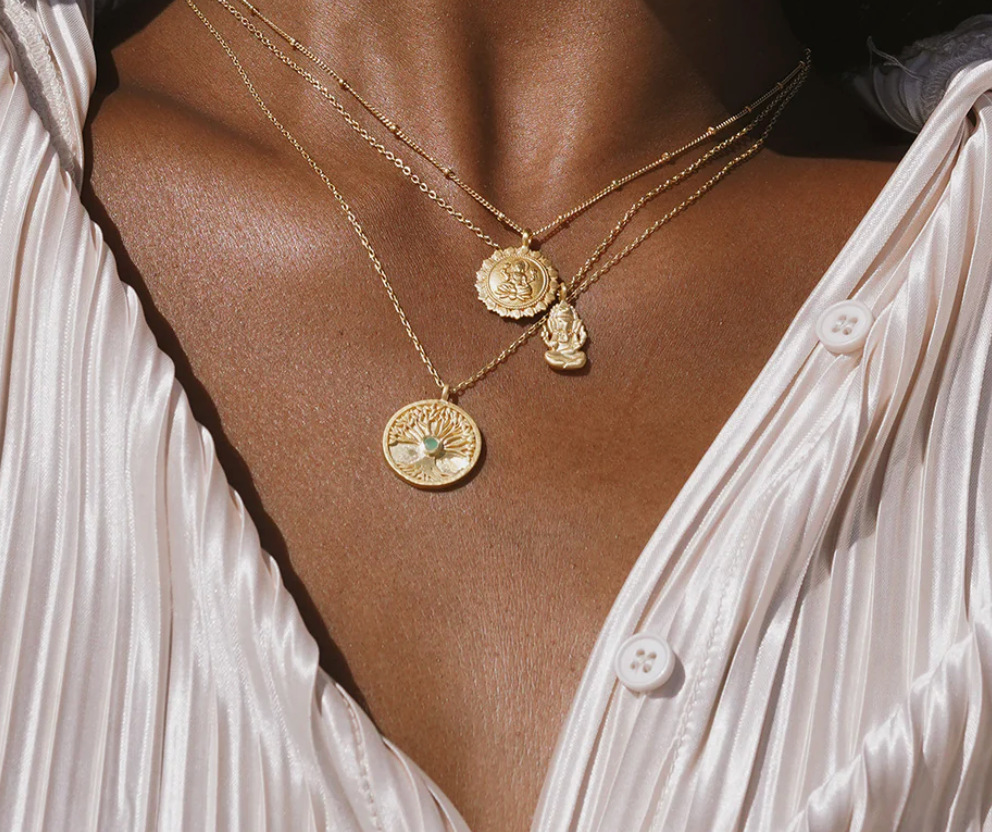 Chakra Necklace Aligned in Purpose