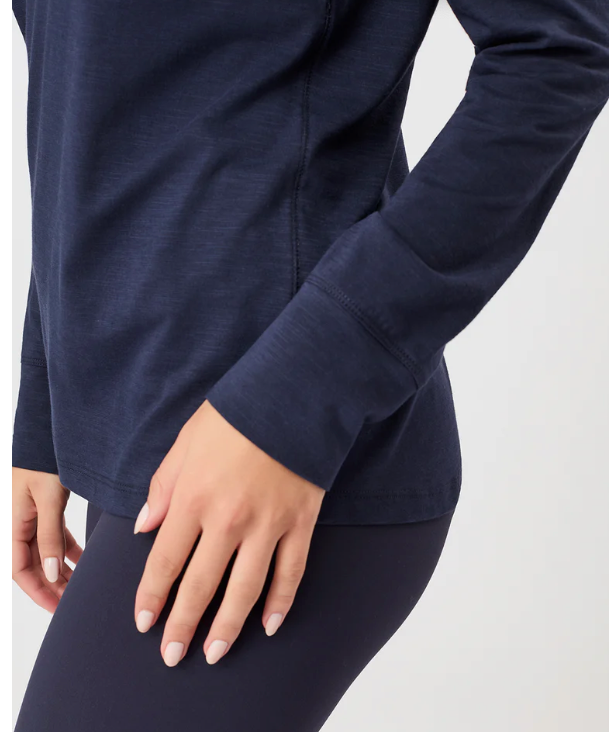 Easy Longsleeve Shirt - Nightblue Sky