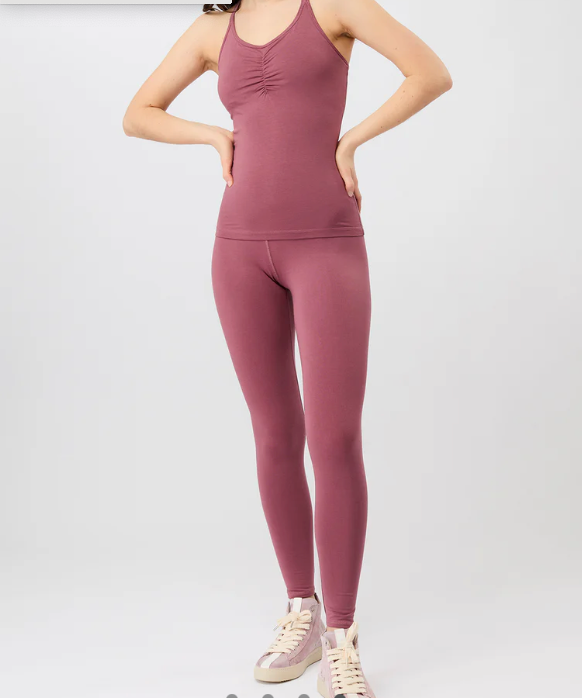 Infinity Top with Built-in Support Bra - Dreamer - Lilac
