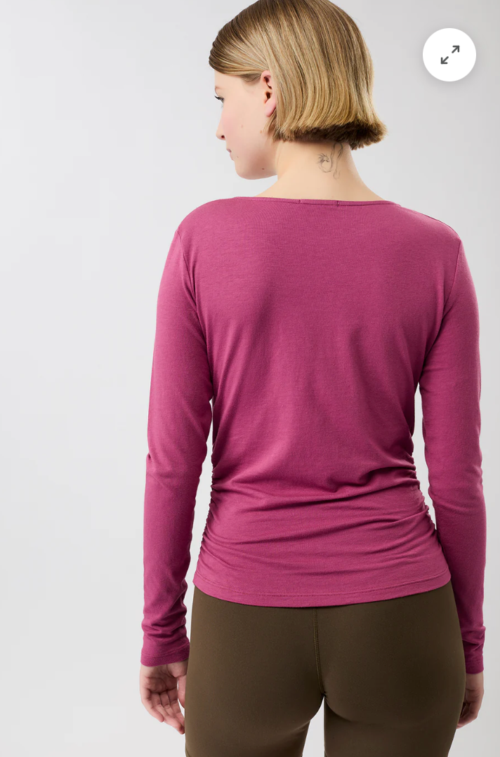 New Cable Top with integrated support bra - White