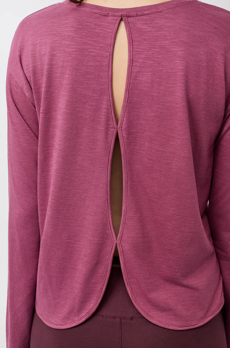New Cable Top with integrated support bra - White