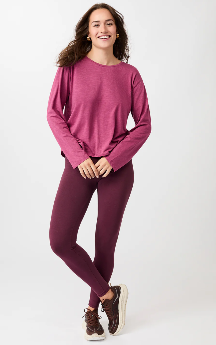 New Cable Top with integrated support bra - White
