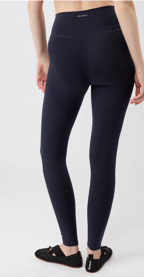 Barre Tight Hight Rise Leggings Mandala - Solid Green Seaweed