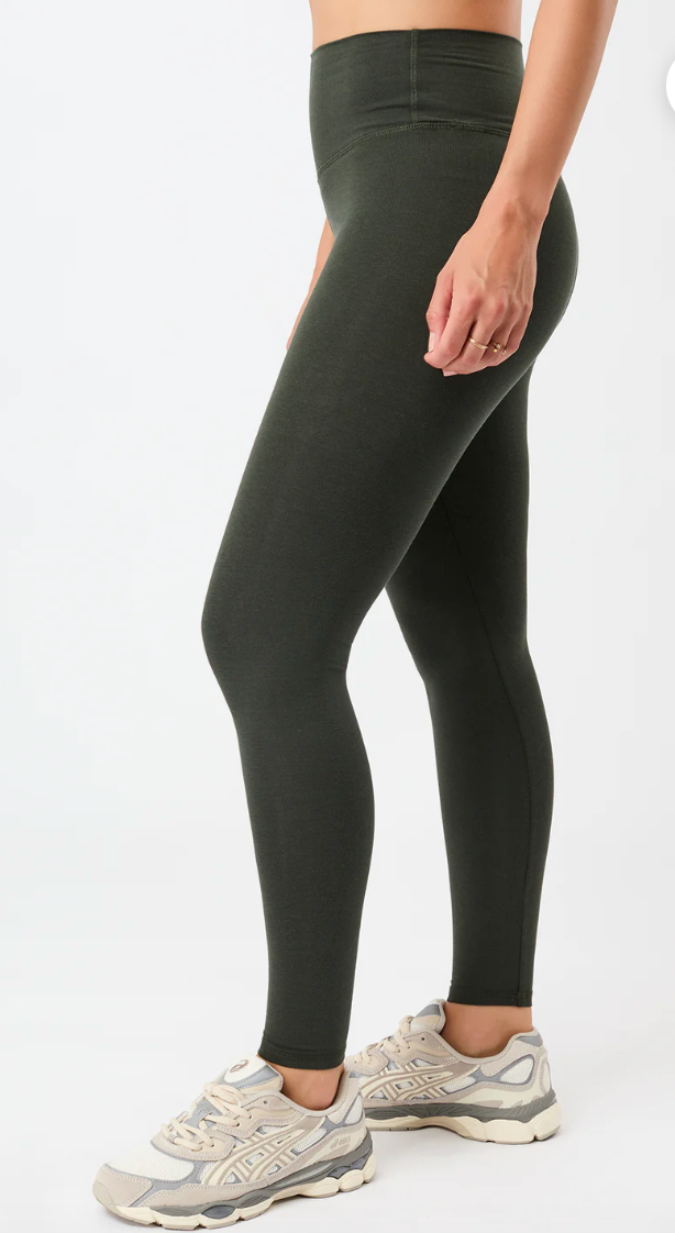 Best Shaped & Loved Leggings - Dark Olive - Mandala