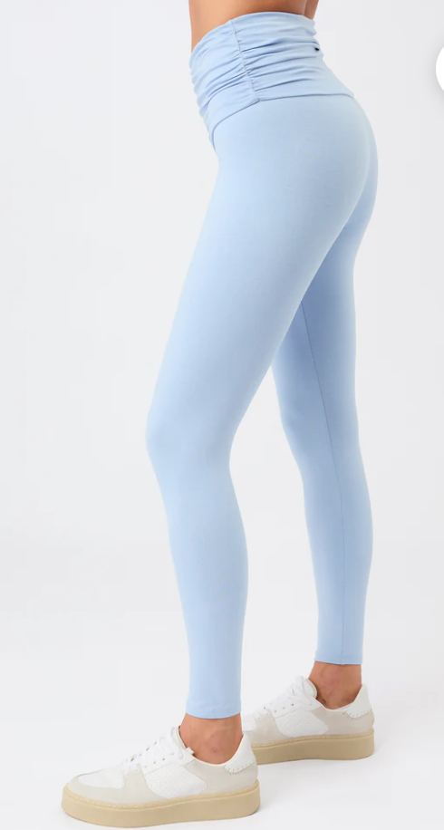 Barre Tight Hight Rise Leggings Mandala - Solid Green Seaweed