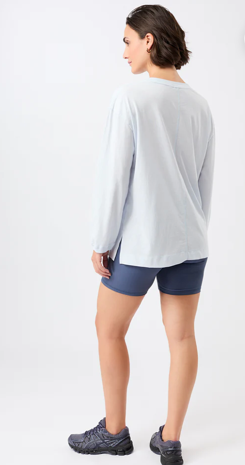 New Cable Top with integrated support bra - White