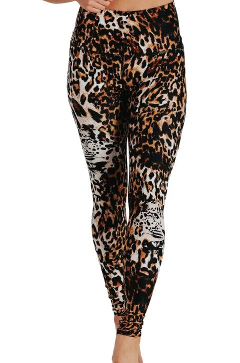 Printed Leggings Yoga Democracy - Wildcat