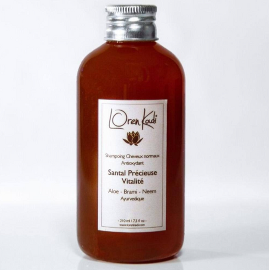 Natural Ayurvedic shampoo "Precious Sandalwood Vitality" normal hair - 210 ml