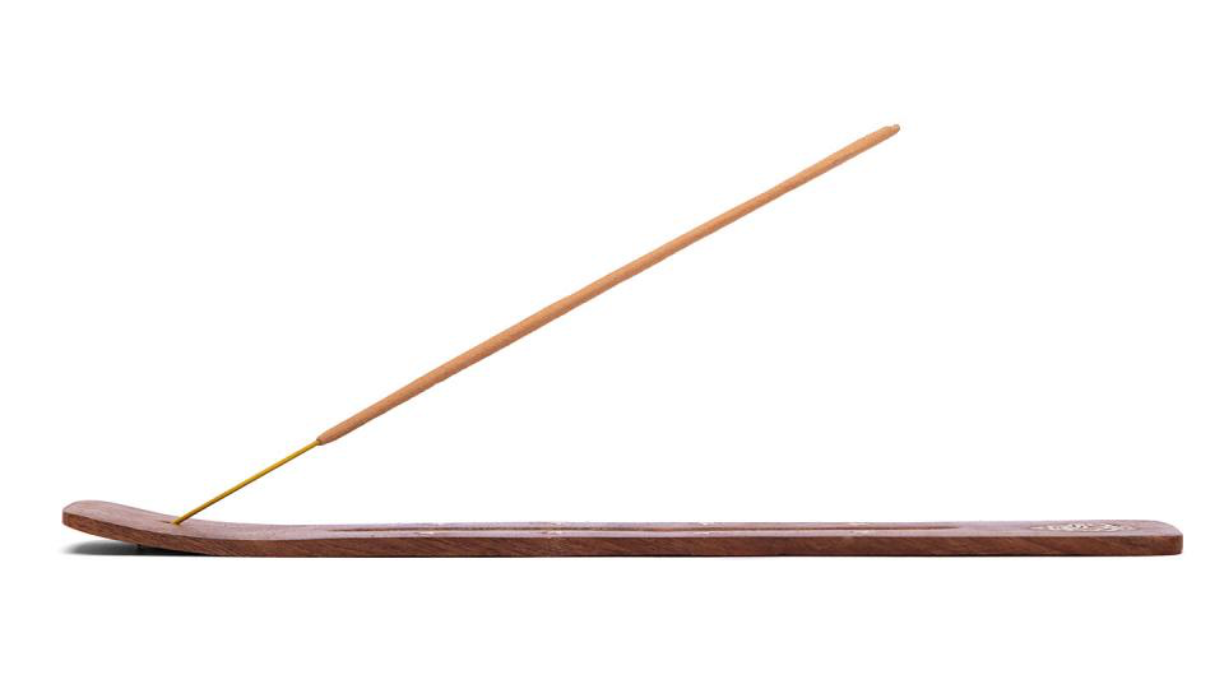 Flower pattern soapstone incense holder