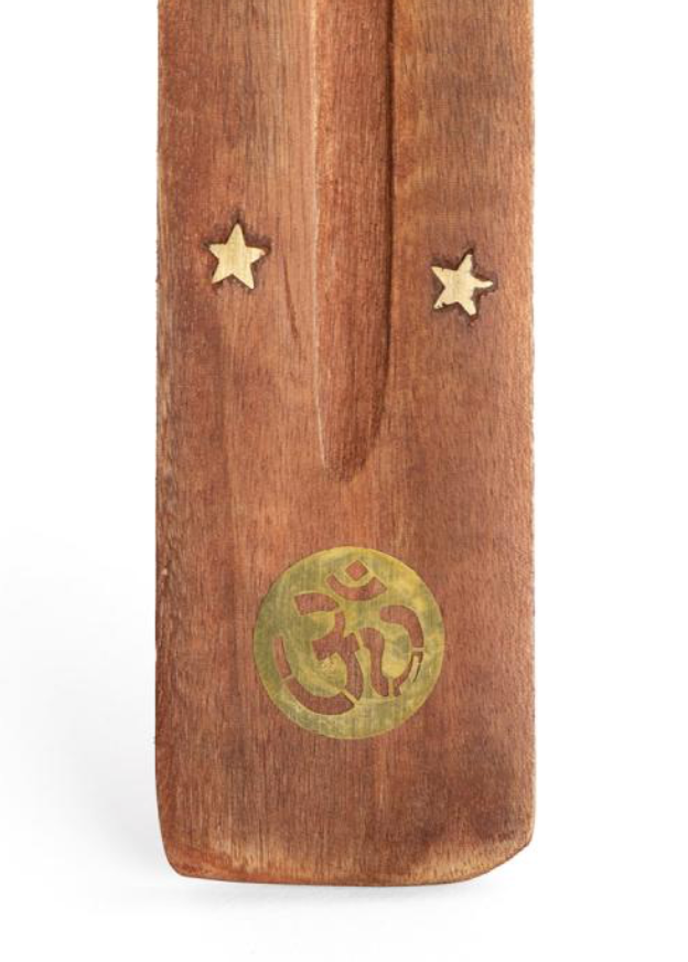 Flower pattern soapstone incense holder