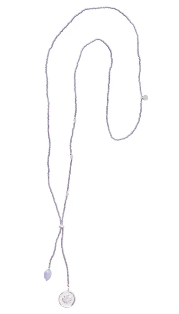 Golden Purpose necklace with moonstone