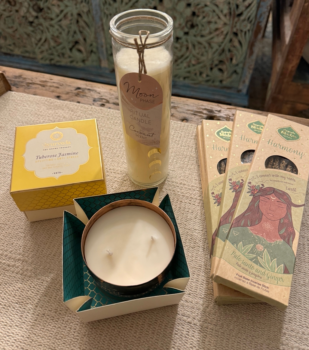 Bougie Parfum Naturel - Ayurvédique - Cuivre - Dosha