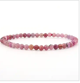 4 mm facettiertes Rubin-Zoisit-Armband