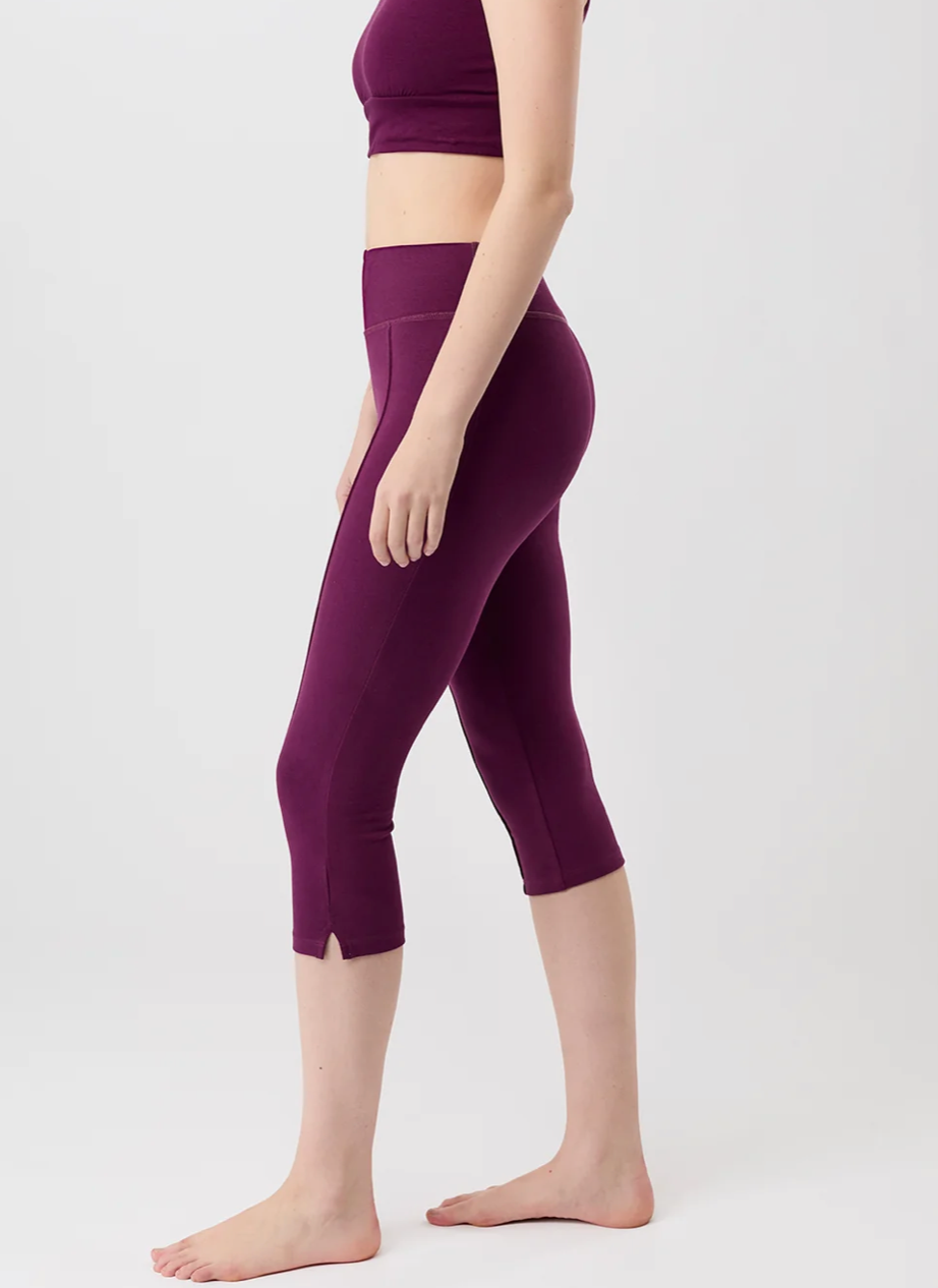 Capri Pants - Plum