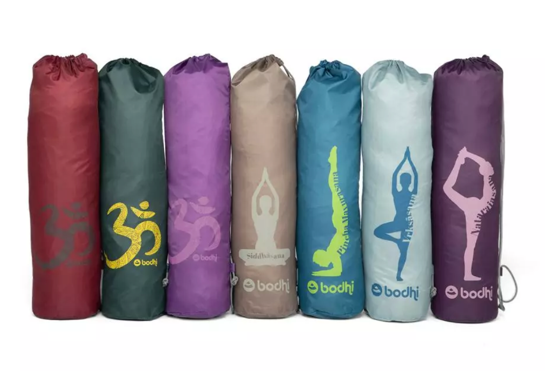 Asana blaue Mandala-Yogamattentasche 60 cm