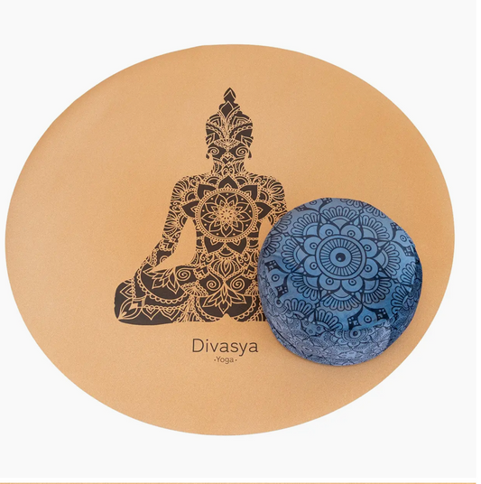 Rishikesh Yoga mat 4.5 mm red - 183x 60 cm