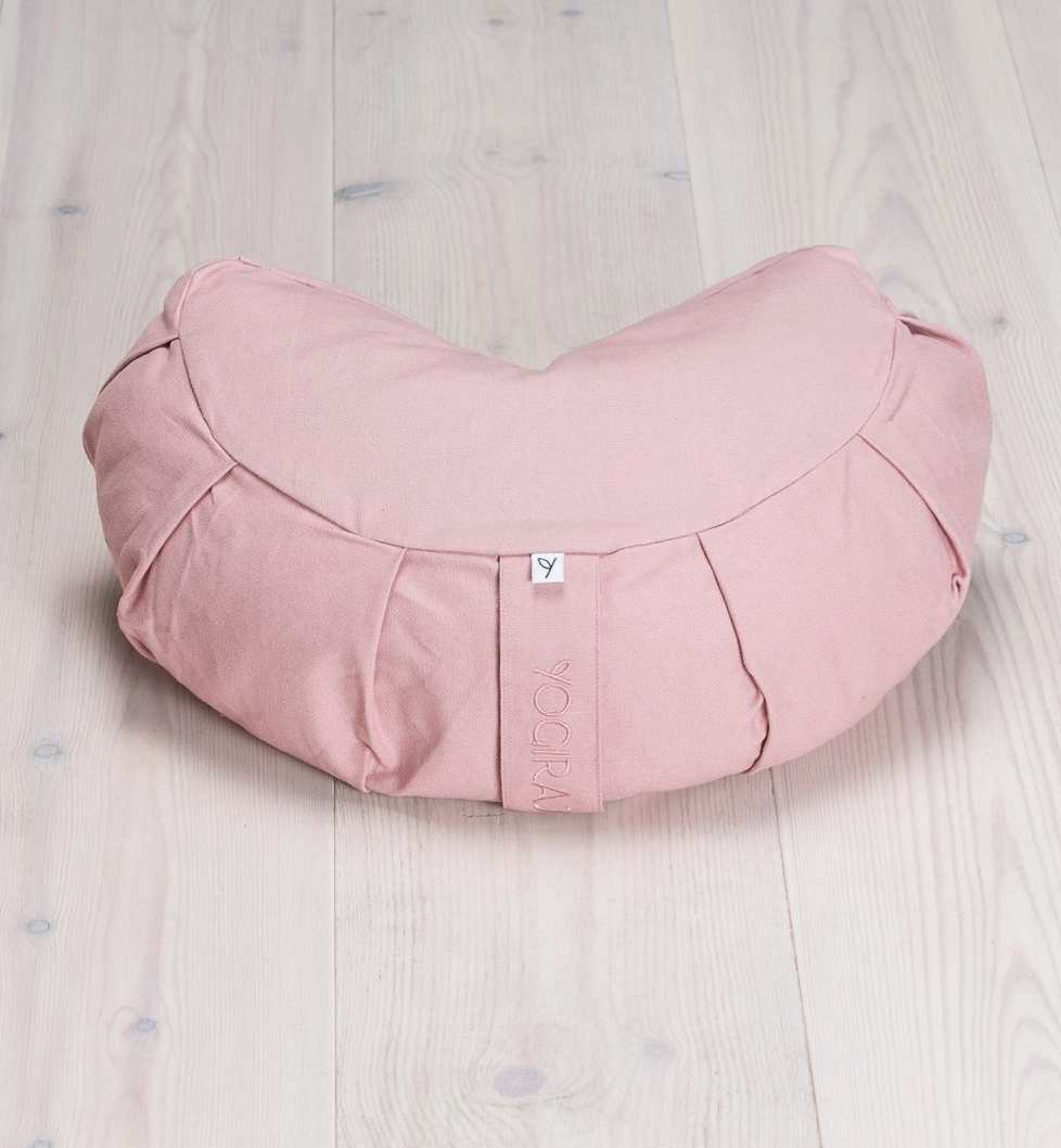 Zafu - Coussin Demi-lune - Heather Pink