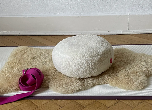 Meditation cushion ECO FLAT anthracite