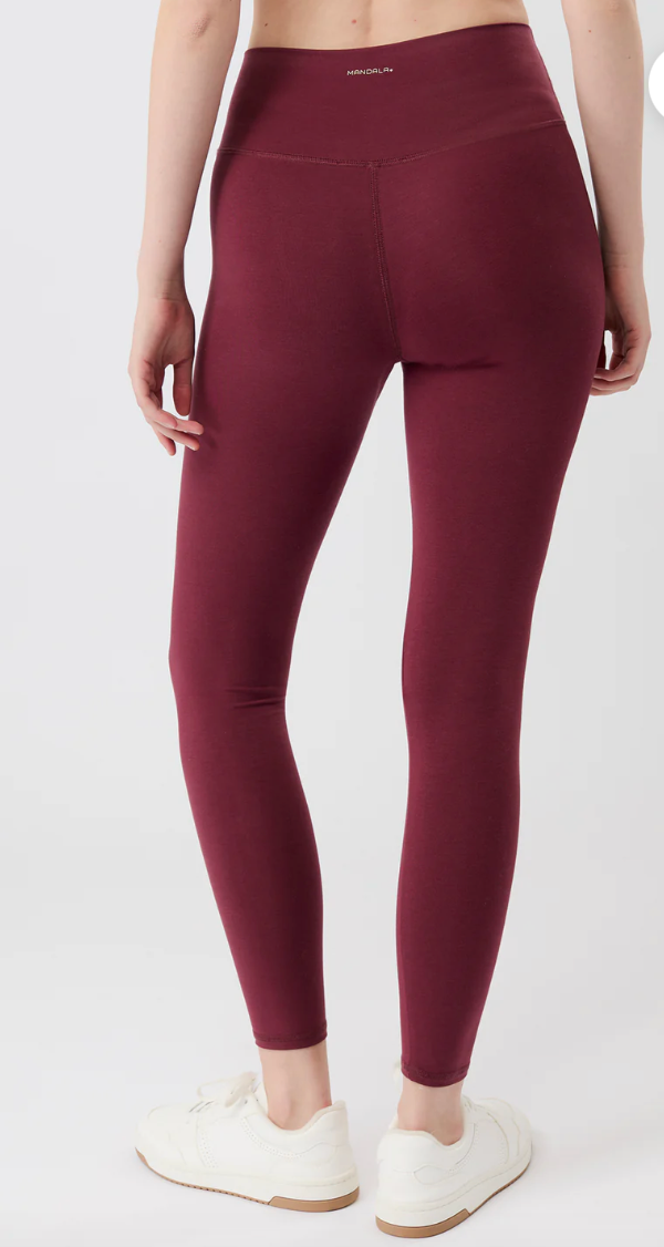 Barre Tight Hight Rise Leggings Mandala - Solid Green Seaweed