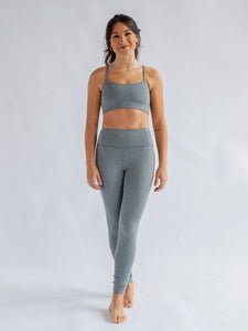 Girlfriend Collective Float High Rise Leggings - Heather Gravel