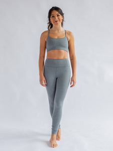 Girlfriend Collective Float High Rise Leggings – Heather Gravel