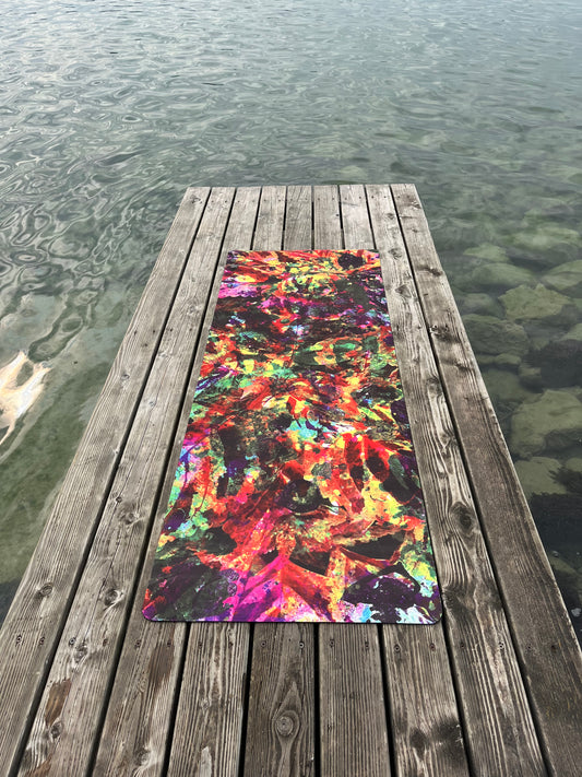 Maya Rochat Yoga Mat - Cosmic Plan